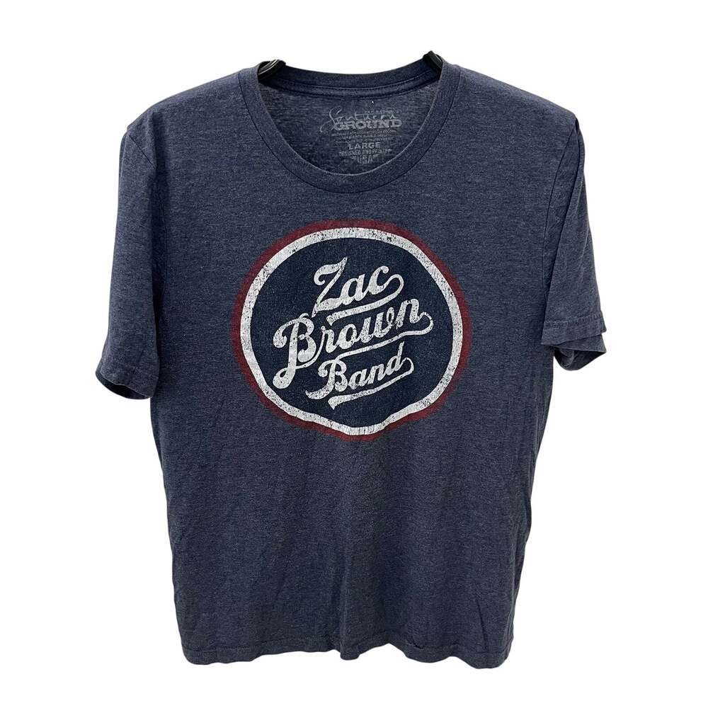Zac Brown Band T Shirt Large L Southern Ground 2017 Country Music Concert Tour